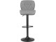 Scaun de bar Sofotel Castel (Black/Grey)