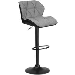 Scaun de bar Sofotel Castel (Black/Grey) Thumb
