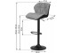 Scaun de bar Sofotel Castel (Black/Grey)