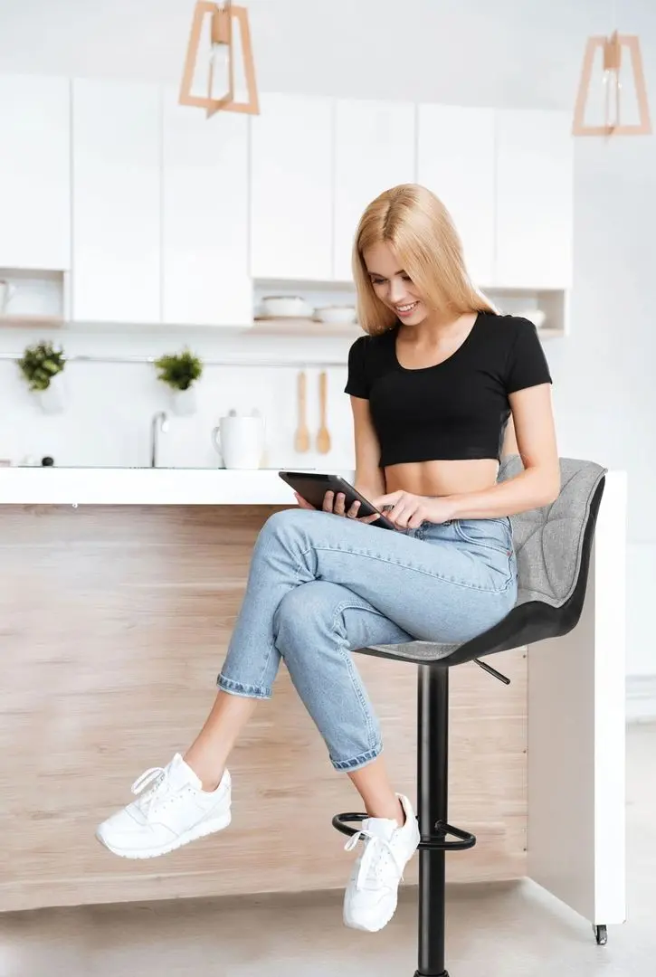 Барный стул Sofotel Castel (Black/Grey)