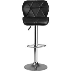 Scaun de bar Sofotel Castel (Black/Silver) Thumb