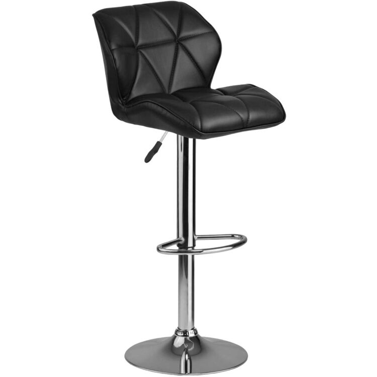 Scaun de bar Sofotel Castel (Black/Silver)