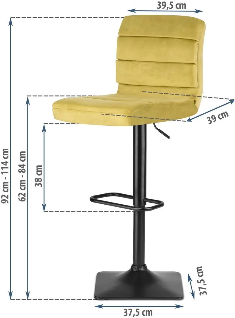 Барный стул Sofotel Drava (Yellow)