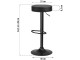 Scaun de bar Sofotel Imago (Black)