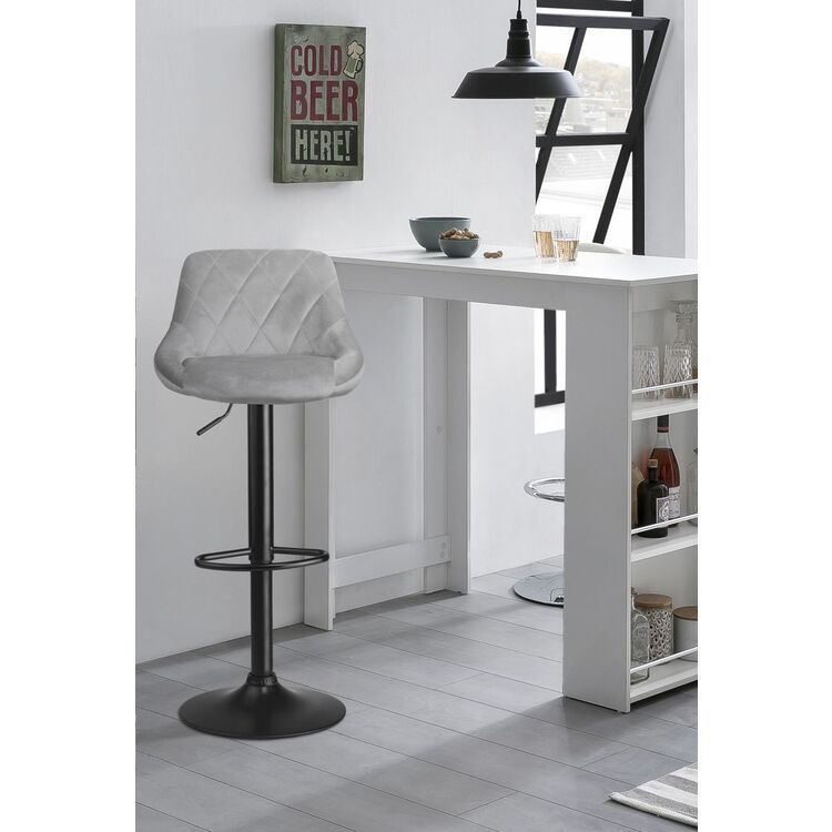 Scaun de bar Sofotel Nerra (Light Grey)