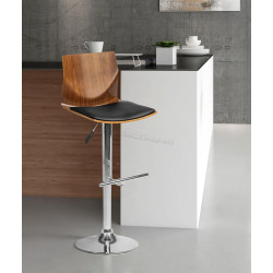 Scaun de bar Sofotel Rigi 2706 (Natural/Chrome)