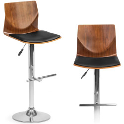 Scaun de bar Sofotel Rigi 2706 (Natural/Chrome) Thumb