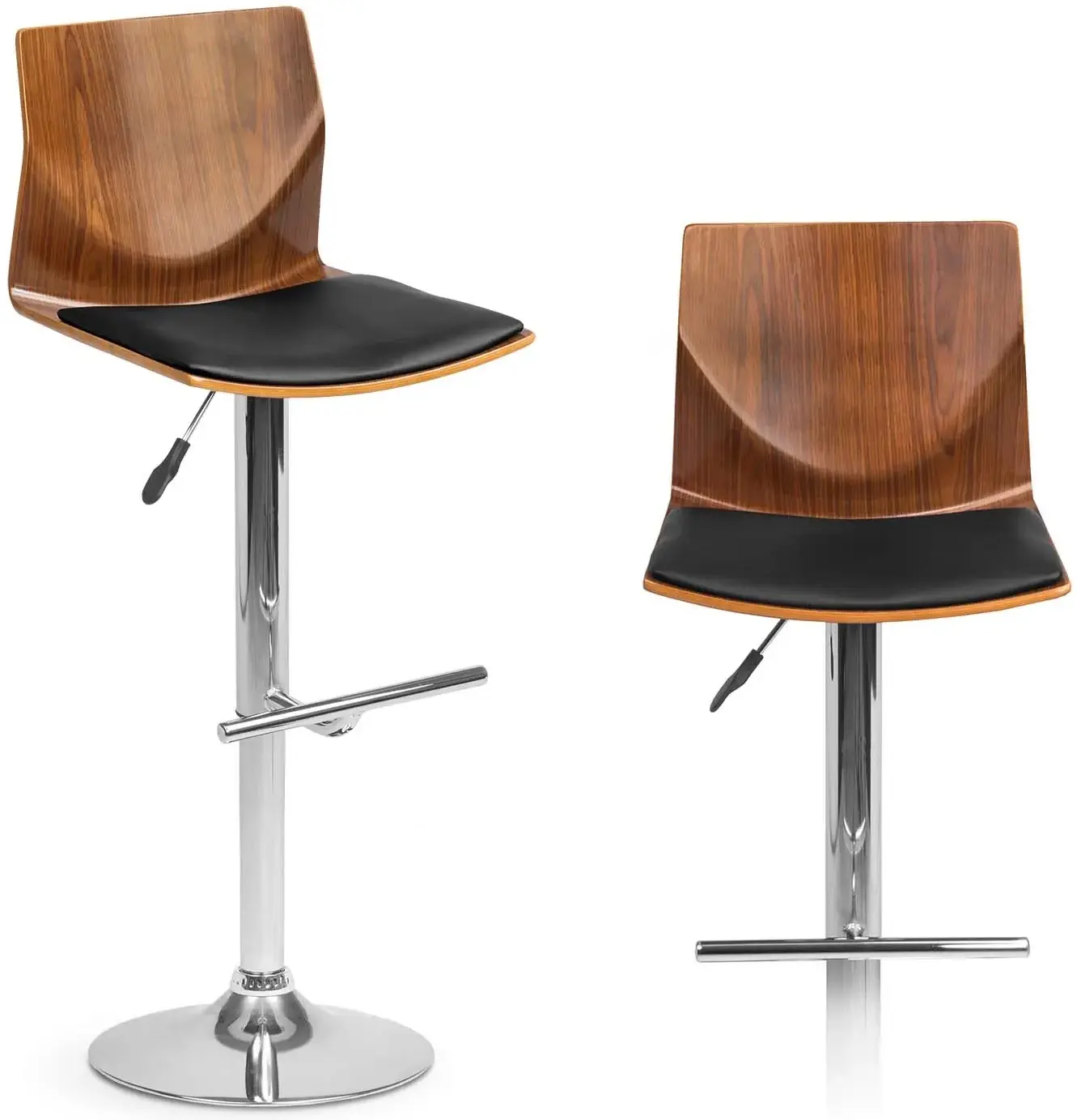 Scaun de bar Sofotel Rigi 2706 (Natural/Chrome) - 4