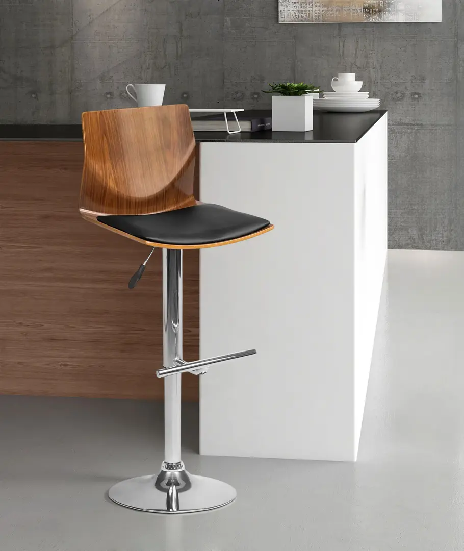Scaun de bar Sofotel Rigi 2706 (Natural/Chrome)