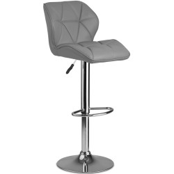 Set scaune de bar Sofotel Castel 260101-2 (Grey/Chrome) Thumb