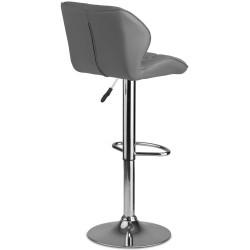 Set scaune de bar Sofotel Castel 260101-2 (Grey/Chrome) Thumb