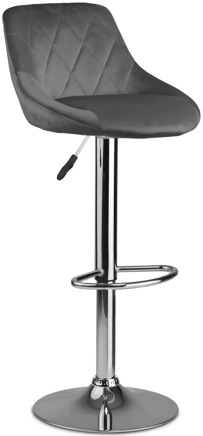 Set scaune de bar Sofotel Nerra 260010-2 (Grey/Chrome) - 2