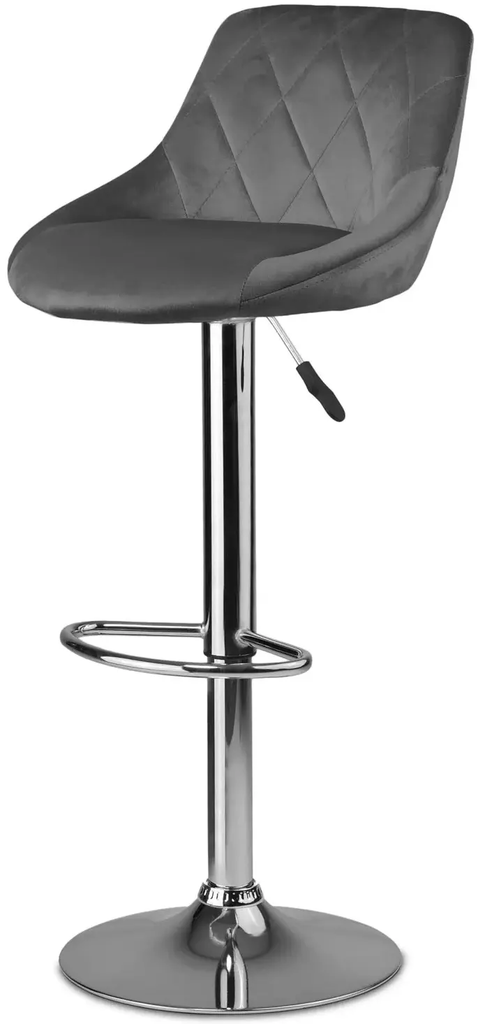 Set scaune de bar Sofotel Nerra 260010-2 (Grey/Chrome) - 3