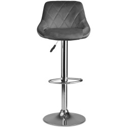 Set scaune de bar Sofotel Nerra 260010-2 (Grey/Chrome) Thumb
