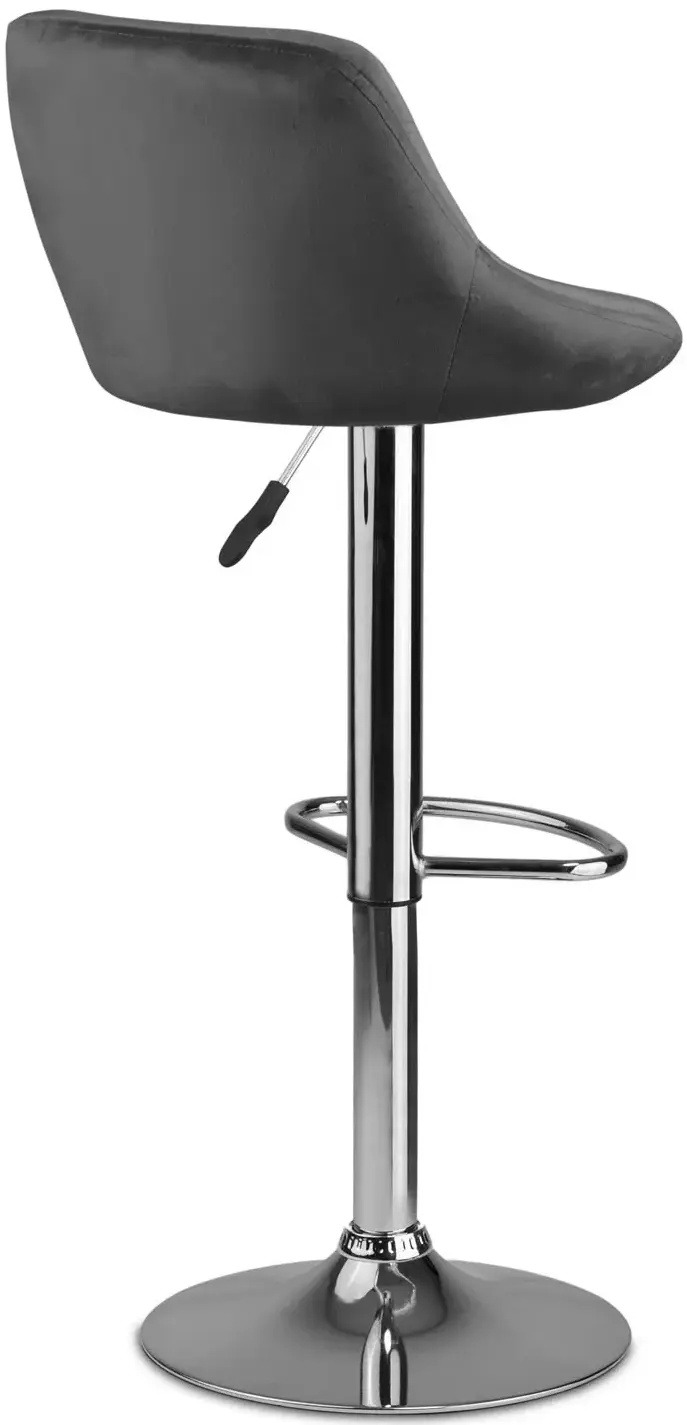 Set scaune de bar Sofotel Nerra 260010-2 (Grey/Chrome) - 5