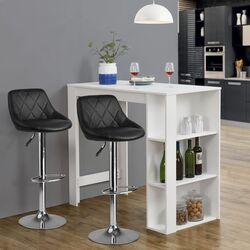 Set scaun de bar Sofotel Nerra (Black) Thumb
