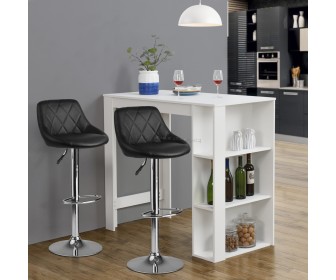 Set scaun de bar Sofotel Nerra (Black)