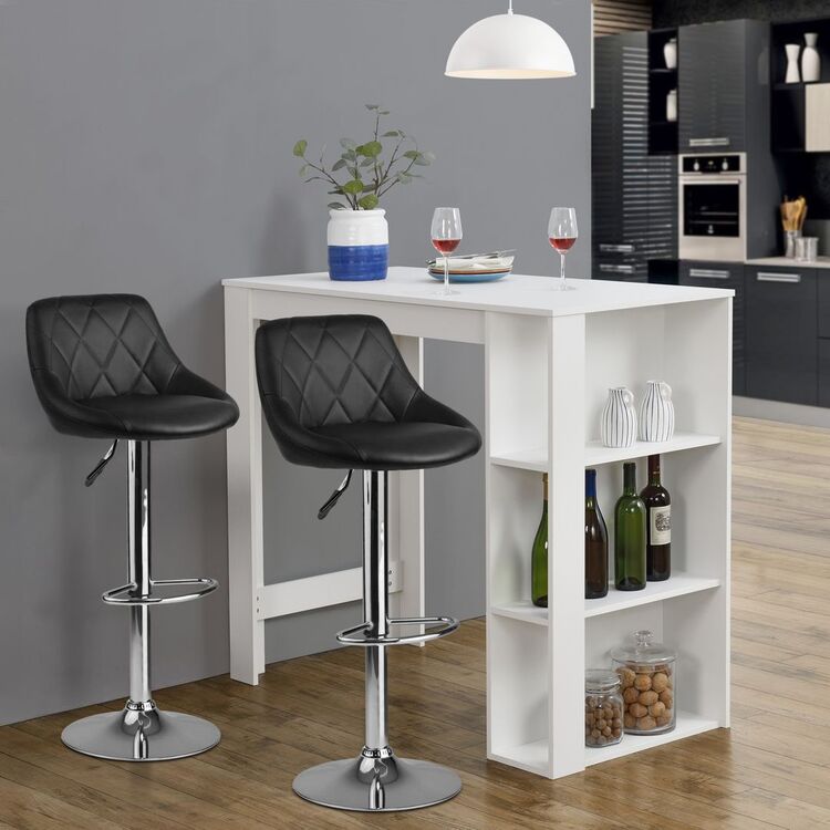 Set scaun de bar Sofotel Nerra (Black)
