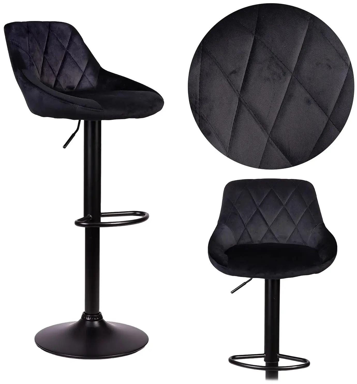 Scaun de bar Sofotel Nerra 260031 (Black) - 4