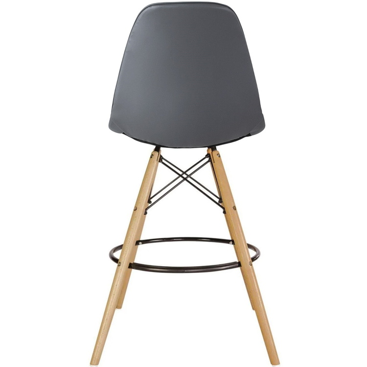 Барный стул Sunrise B-04 PU (Gray/Beech)