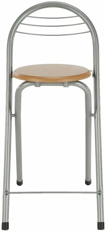 Scaun de bar Tempo Kondela Boxer (Beech/Aluminium)