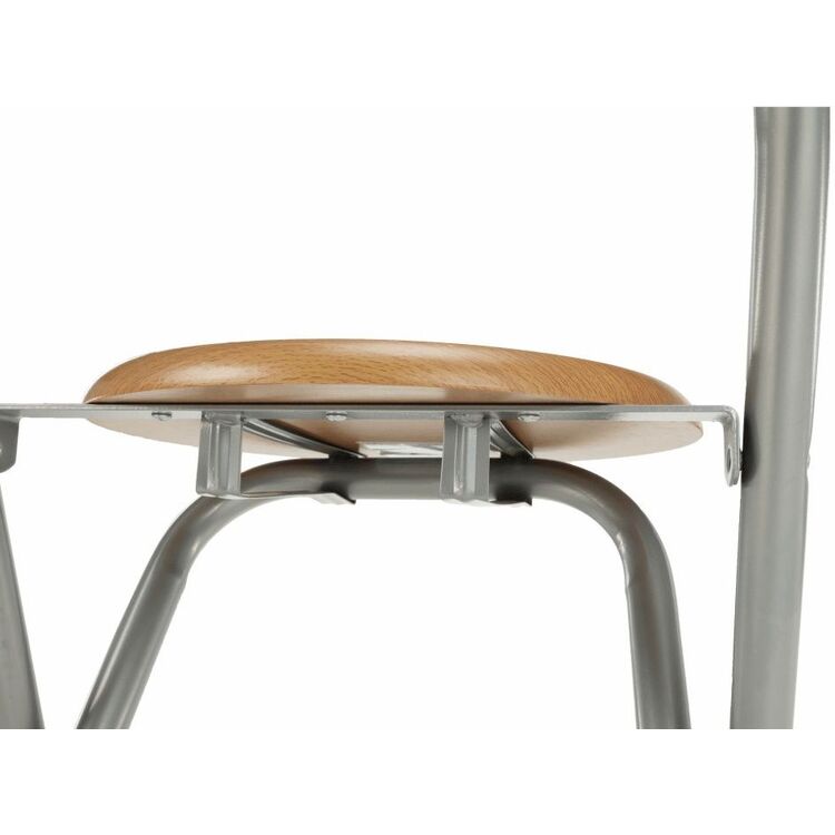 Барный стул Tempo Kondela Boxer (Beech/Aluminium)