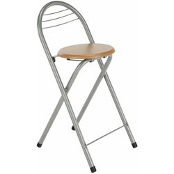 Барный стул Tempo Kondela Boxer (Beech/Aluminium) Thumb