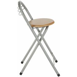 Барный стул Tempo Kondela Boxer (Beech/Aluminium) Thumb