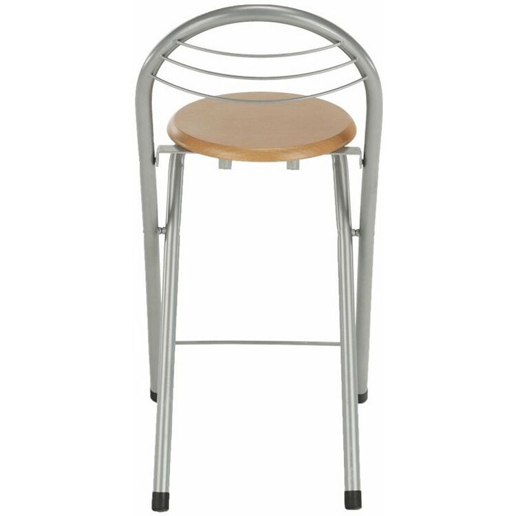 Барный стул Tempo Kondela Boxer (Beech/Aluminium)