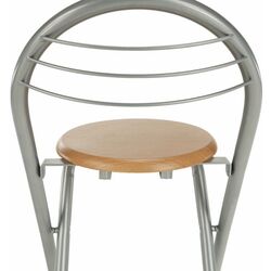 Барный стул Tempo Kondela Boxer (Beech/Aluminium) Thumb