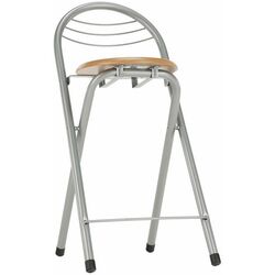 Барный стул Tempo Kondela Boxer (Beech/Aluminium) Thumb