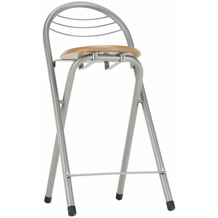 Барный стул Tempo Kondela Boxer (Beech/Aluminium)