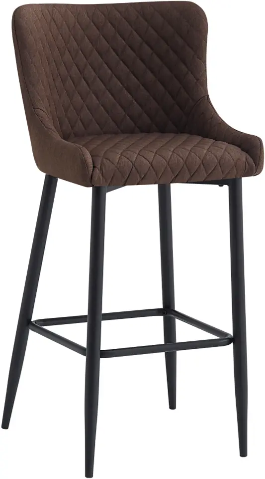 Scaun de bar Tempo Kondela Cezaria (Brown/Black)