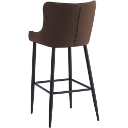 Scaun de bar Tempo Kondela Cezaria (Brown/Black) Thumb