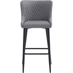 Scaun de bar Tempo Kondela Cezaria (Gray/Black) Thumb