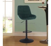 Scaun de bar Tempo Kondela Chiro (Dark Green/Black)