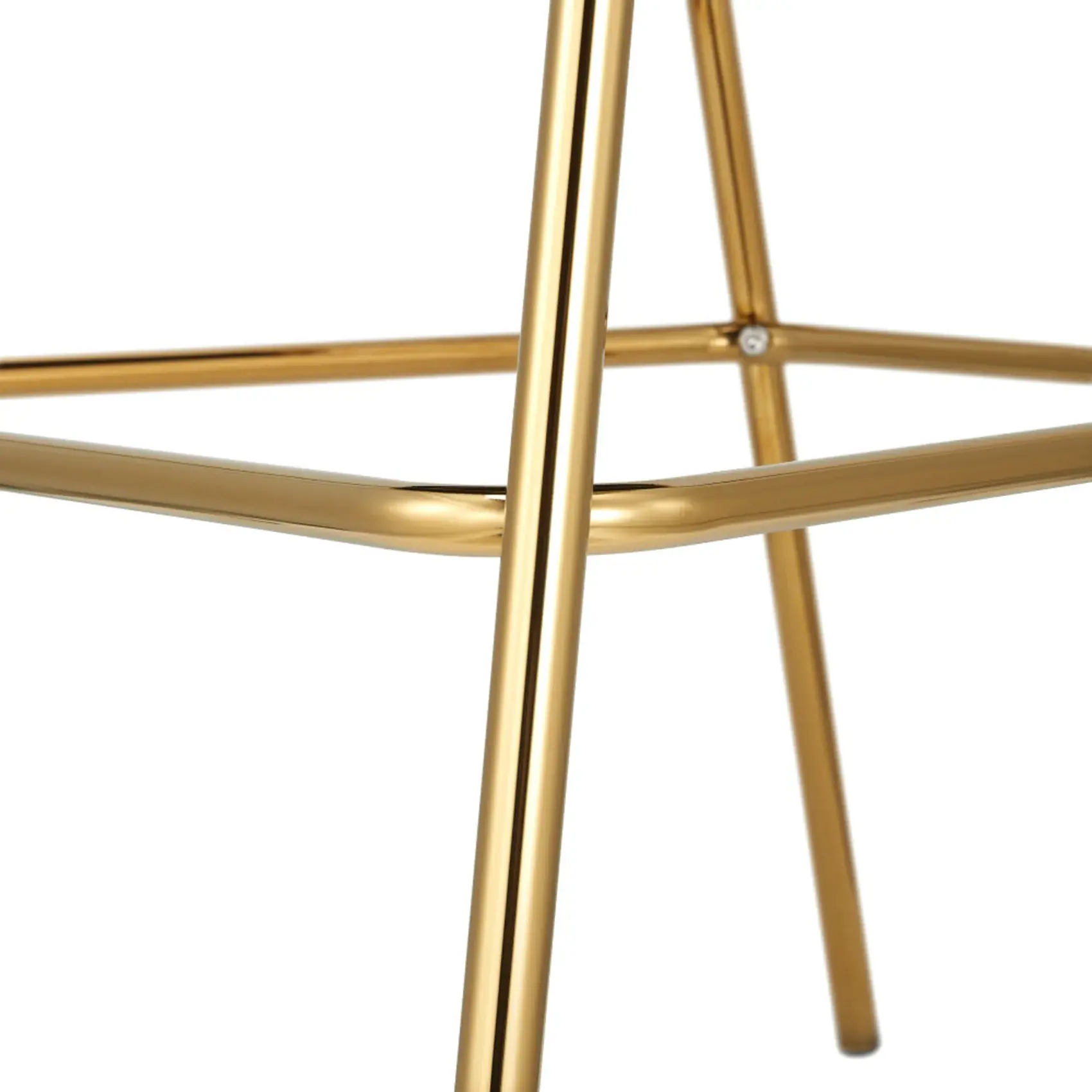 Scaun de bar Tempo Kondela Dasmin New Tip 2 (Beige/Chrome Gold) - 5