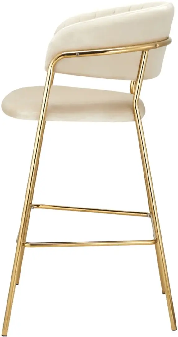 Барный стул Tempo Kondela Dasmin Tip 2 (Beige/Gold)