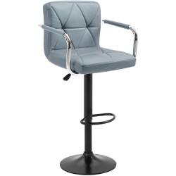 Барный стул Tempo Kondela Fabiola (Gray/Black) Thumb