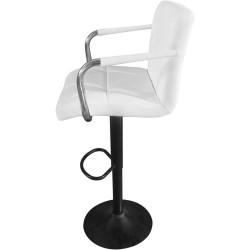 Барный стул Tempo Kondela Fabiola (White/Black) Thumb