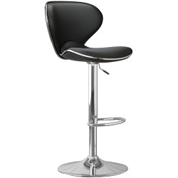 Барный стул Tempo Kondela Hedli (Black/Chrome) Thumb