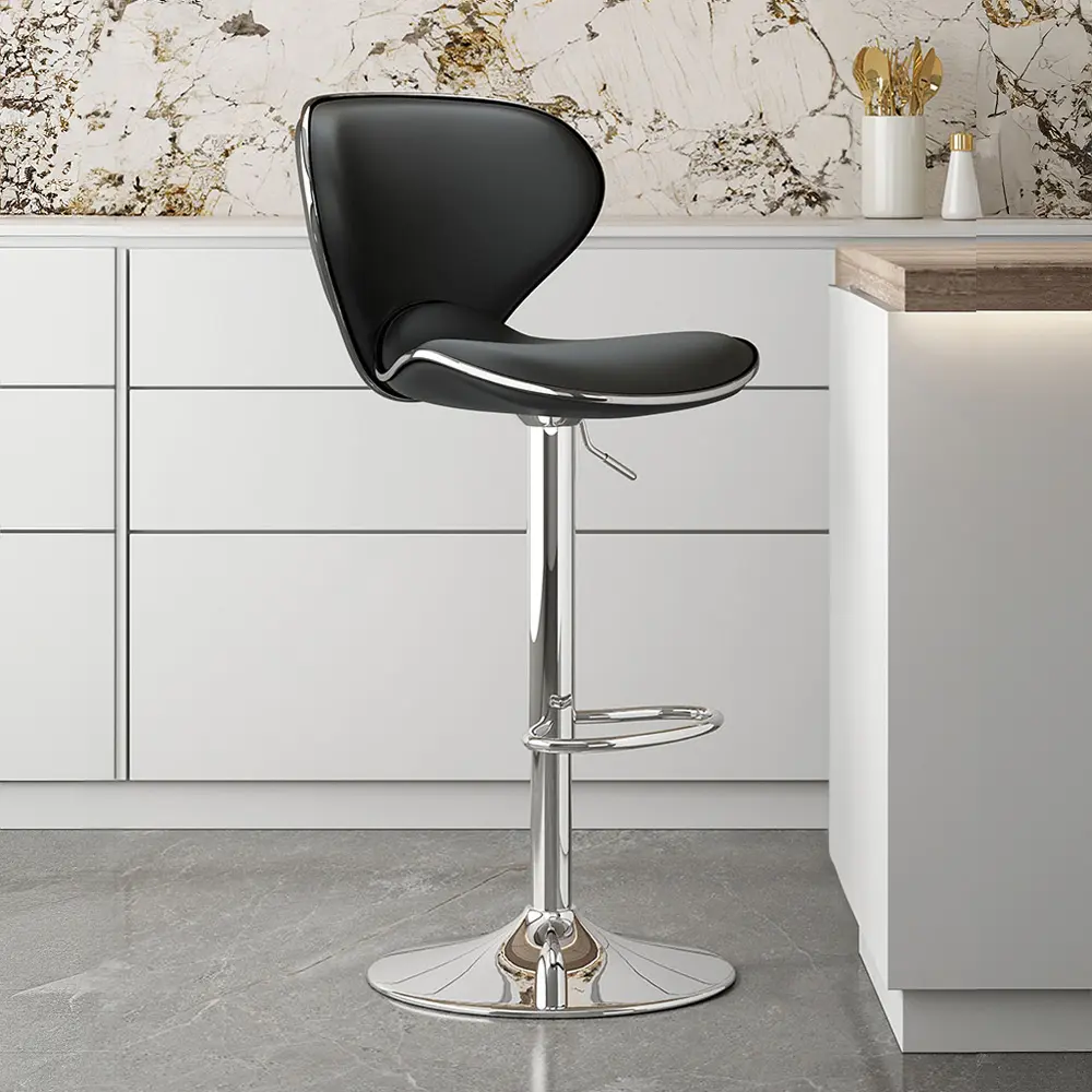 Барный стул Tempo Kondela Hedli (Black/Chrome)