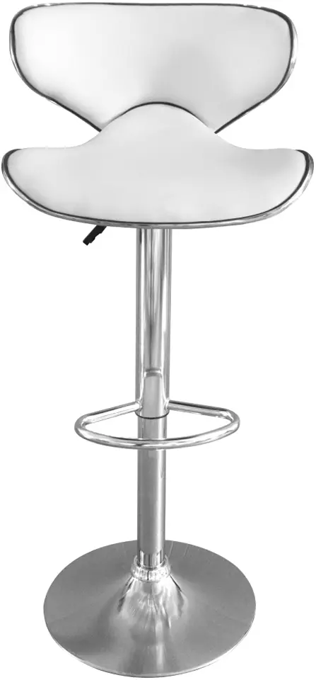 Scaun de bar Tempo Kondela Hedli (White/Chrome)