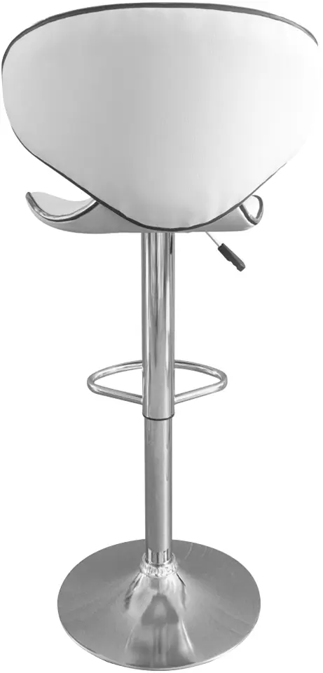 Scaun de bar Tempo Kondela Hedli (White/Chrome)
