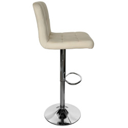Барный стул Tempo Kondela Kandy 2 New (Beige/Chrome) Thumb