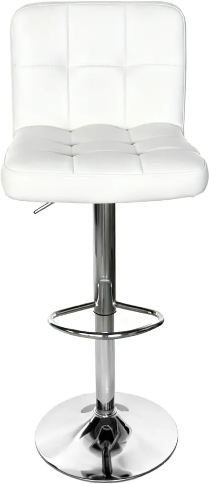Scaun de bar Tempo Kondela Kandy 2 New (White/Chrome)