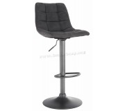 Scaun de bar Tempo Kondela Lahela (Gray/Black)