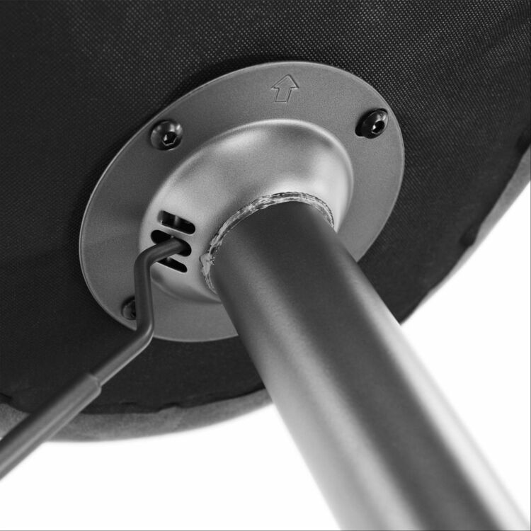 Scaun de bar Tempo Kondela Lahela (Gray/Black)