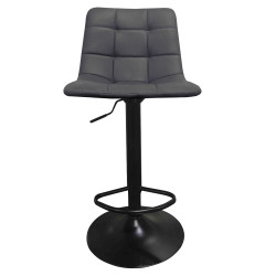Scaun de bar Tempo Kondela Lahela NEW (Grey/Black) Thumb
