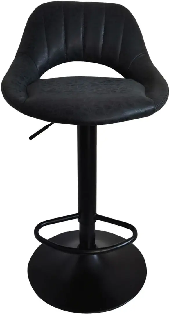 Scaun de bar Tempo Kondela Lorasa New (Black)